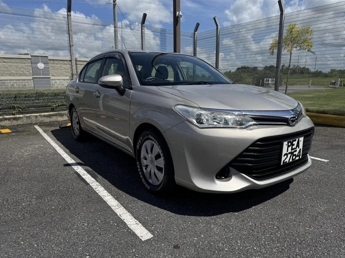 Silver Toyota Axio offered by Classy Motors
